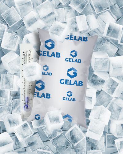 a Gelab se destaca na produção de gelos reutilizáveis como solução da manutenção da temperatura de produtos termossensíveis
