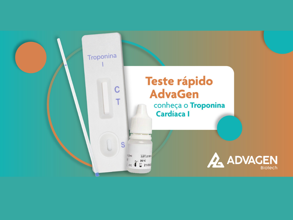 Teste rápido Advagen - Troponina Cardíaca I