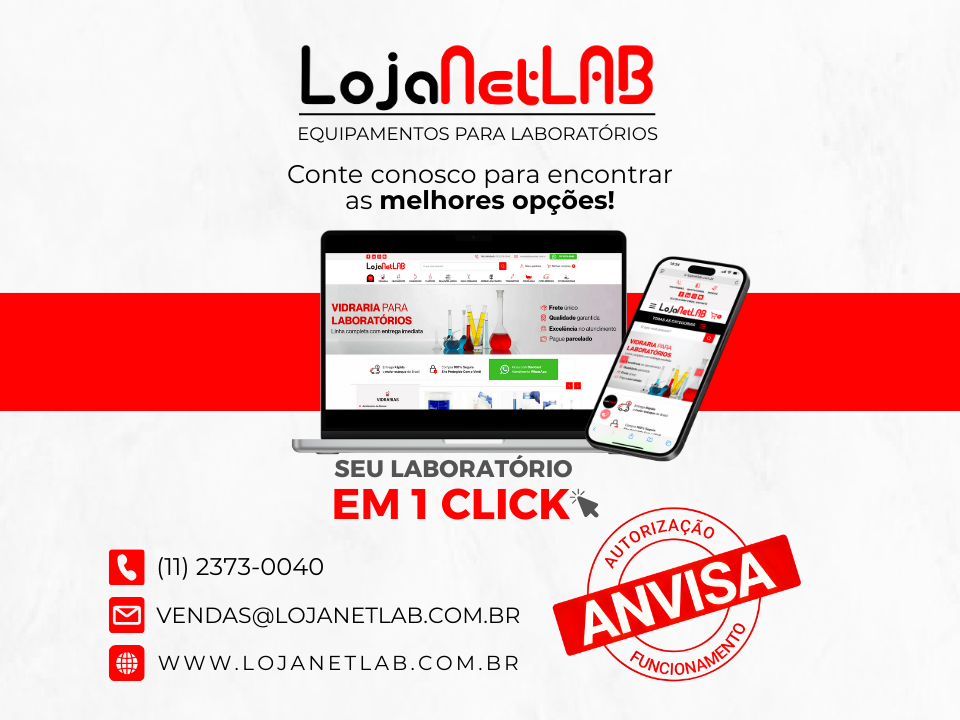Vidrarias e Equipamentos para Laboratórios com Calibração RBC ou Rastreável – Confiança e Qualidade é na Loja Netlab