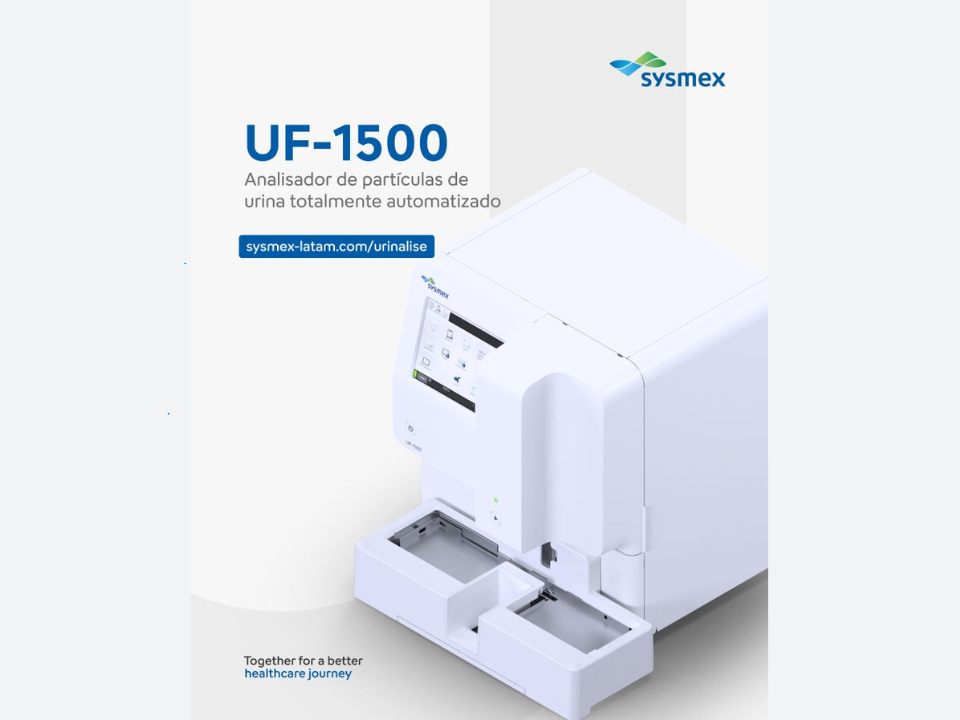 Sysmex - Analisador de partículas de urina totalmente automatizado