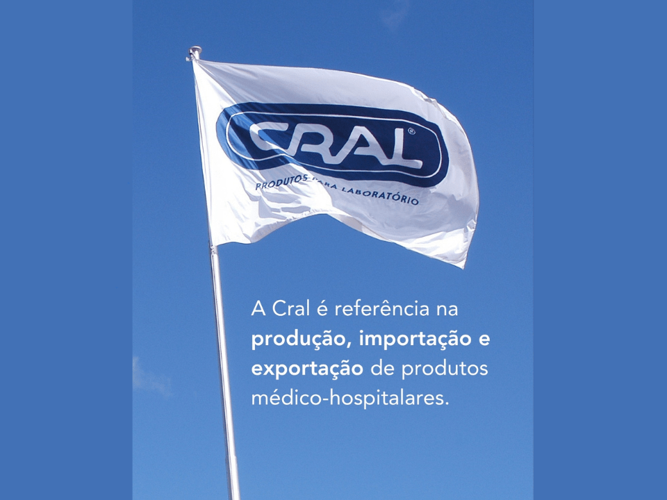 A Cral é referência na produção, importação e exportação de produtos médico-hospitalares.