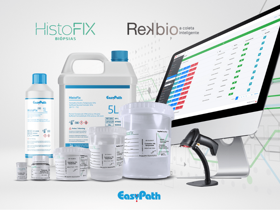 HistoFix EasyPath: Fixação Eficiente e Rastreabilidade Total para Coletas Histológicas