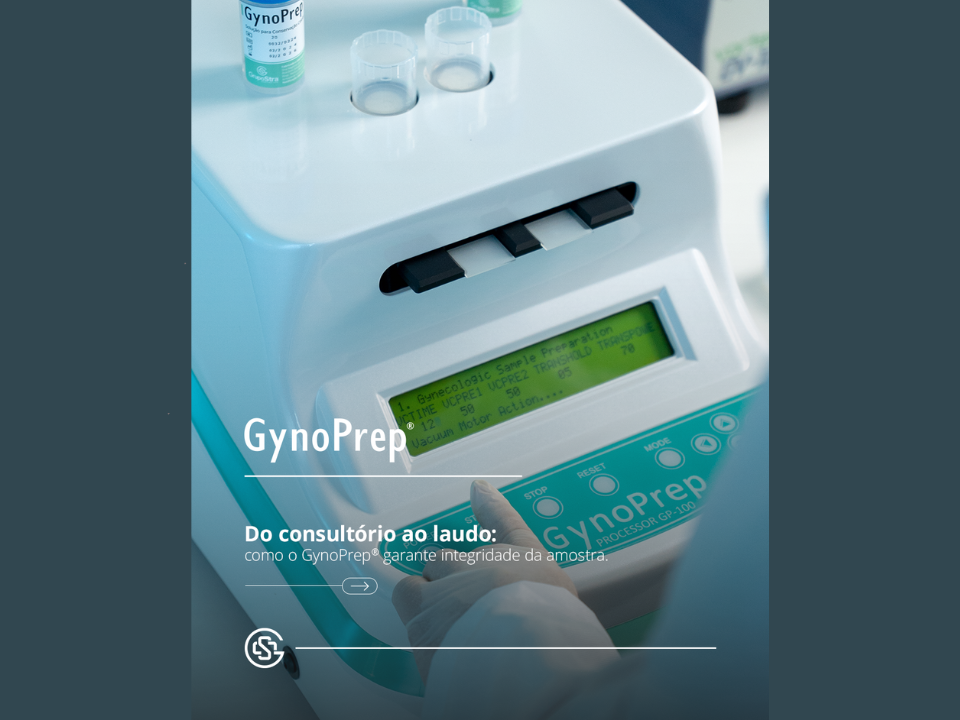 Grupo stra, do consultório ao laudo: como o GynoPrep® garante integridade da amostra.