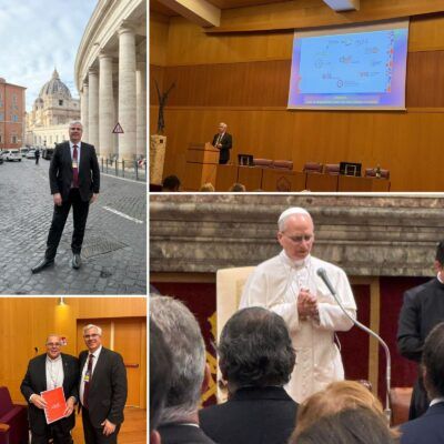 Mosaico CBDL e Vaticano.