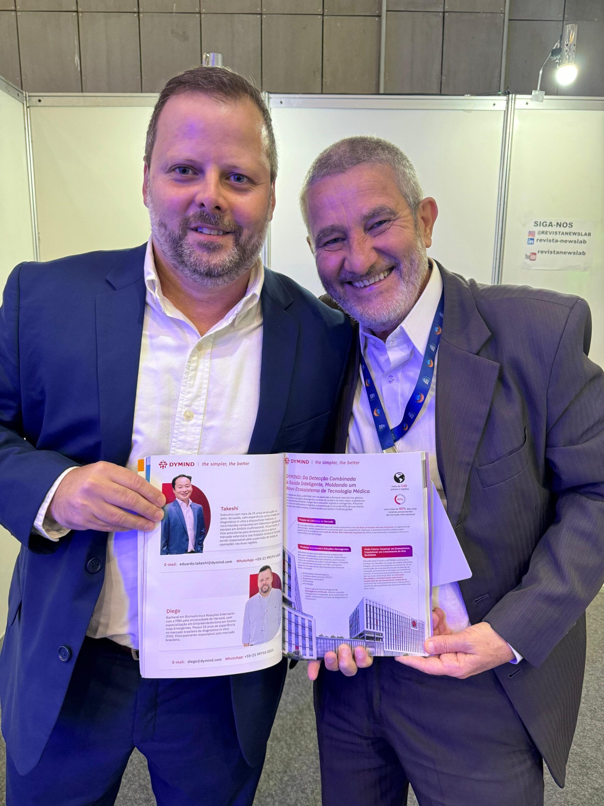 Ews Lab NewsLab no CONGRALAP 2026 fortalece conexões no setor | Newslab