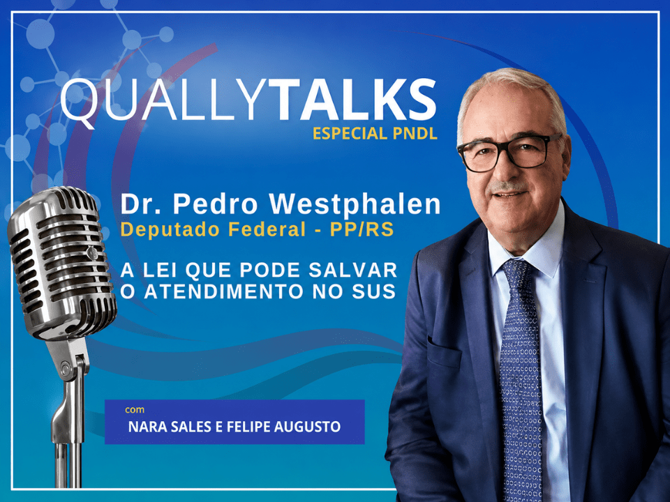 Deputado Pedro Westphalen discute os avanços da Política Nacional de Diagnóstico Laboratorial (PNDL), proposta que busca fortalecer o diagnóstico laboratorial no SUS, ampliar o acesso aos exames e garantir sustentabilidade aos laboratórios brasileiros.