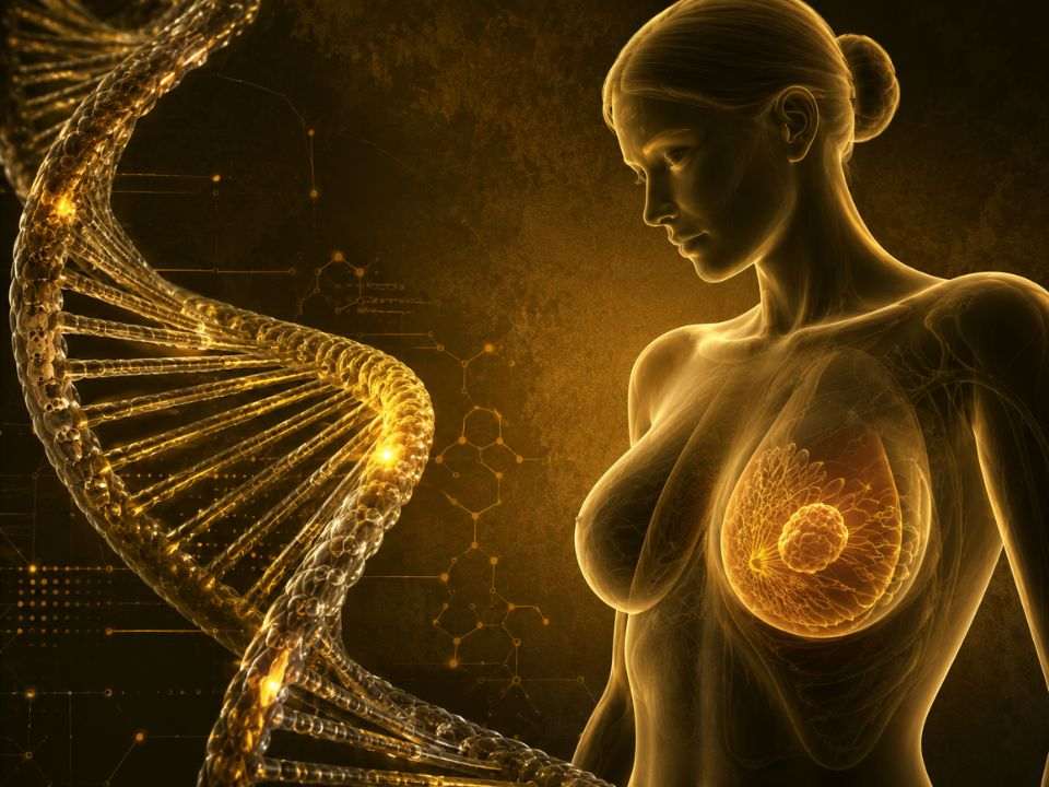 Teste genômico no câncer de mama utilizado para avaliar a expressão gênica tumoral e orientar a indicação de quimioterapia.