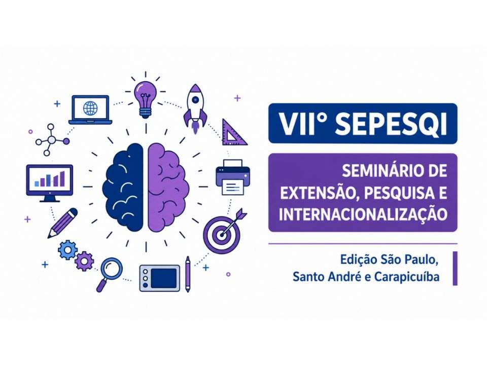 A convite da Dra. Alice Del Colletto, a NewsLab participou do VII SEPESQI na Estácio de Santo André. O encontro reuniu apresentações de trabalhos, palestras e atividades de formação científica, com projetos sobre Parkinson, endometriose, câncer de mama e microbiologia.