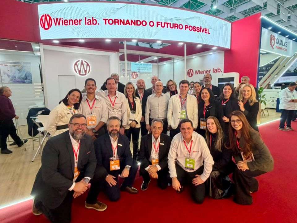 Wiener lab. instala 150 equipamentos no Brasil no primeiro semestre e fecha R$ 1 milhão em vendas durante o 58º CBPC/ML.
